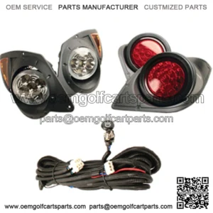 Yamaha G29 / Drive (07-16) Golf Cart Premium LED Headlight and Taillight Kit