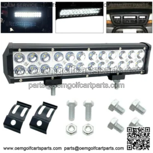 12" 180W Work Lights Spot Flood Combo Beam Driving for Club Car EZGO Golf Cart