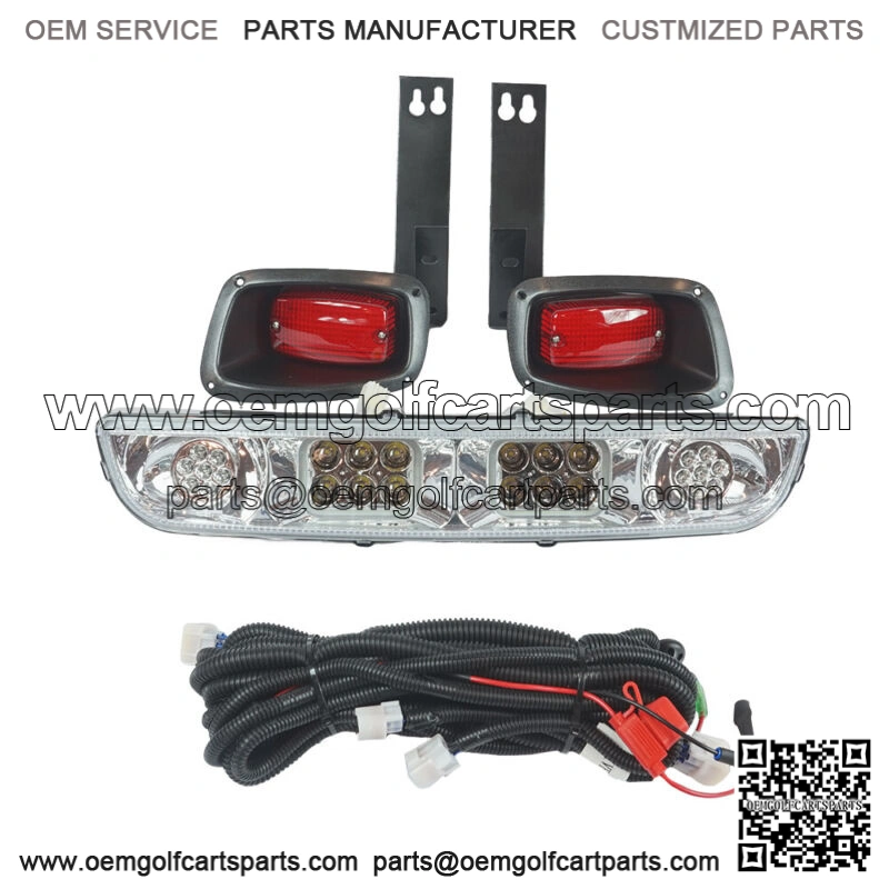 Clear LED Super Saver Light Bar Kit for EZGO TXT Golf Cart 1994-2013