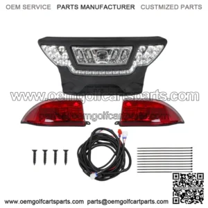 For Precedent Golf Cart LED Headlights & Tail Lights Kit 04-08 Gas/Electric