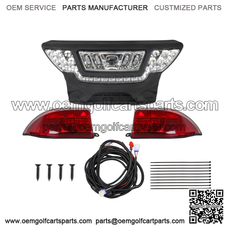 For Precedent Golf Cart LED Headlights & Tail Lights Kit 04-08 Gas/Electric