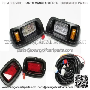 PMC's Basic LED Head & Tail Light Kit For Club Car DS Golf Cart 1993+