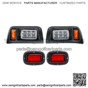For Club Car DS Light Kit Golf Cart Headlights & Tail Lights 1993+ Gas&Electrric