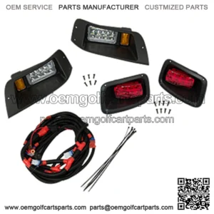 Adjustable LED Headlight/Taillight Kit for EZGO TXT (Fits 1994.5-2013)