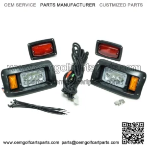 LED Light Kit Adjustable Headlights / Tail Lights For Club Car DS 1982 and UP