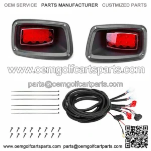 Golf Cart LED Tail Lights Kit For EZGO TXT 1996-2013 Gas / Electric