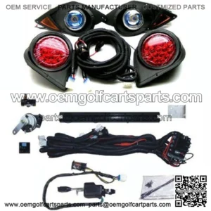 Yamaha G29 'DRIVE' Golf Cart Headlight & Tail light Kit Deluxe Street Package