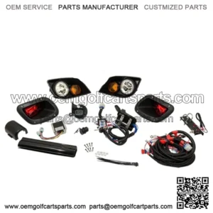EZGO S4 Golf Cart LED Ultimate Plus Headlight Kit Fits 2015-Up