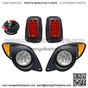 Yamaha Golf Cart DRIVE2 Super Saver Adjustable LED Light Kit 2017 UP