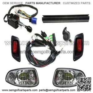 LED Deluxe Light Kit, Fits EZGO RXV, Years 2016+,  ( 12V Kit )