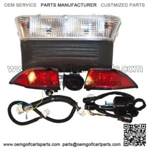 Club Car Precedent Golf Cart Deluxe Headlight Tail & Light Kit  GAS 2004 - Up