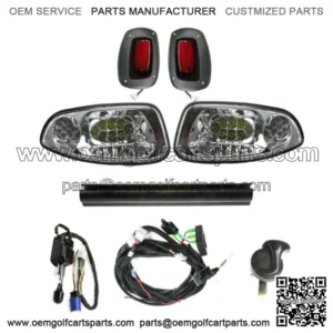 2008-2015 EZGO RXV Full LED Deluxe Light Kit, Turn Signals golf cart carts car