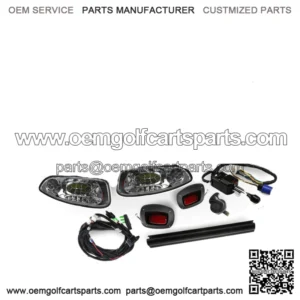 Wild About Carts EZ-GO RXV LED Deluxe Street Legal Light Kit 2008-2015