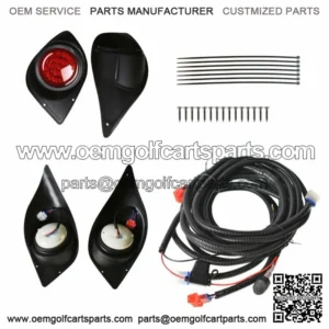 LED Headlights & Tail Lights Kit Set for Golf Cart Yamaha Drive G29 2007-2022