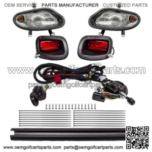 Deluxe Light Horn Switch Kit for EZGO TXT Freedom Valor Gas Electric Carts 2014+