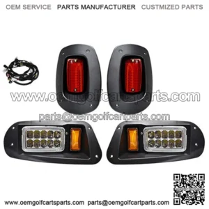 LED Adjustable Light Kit Fits EZGO RXV Golf Carts Years 2008-2015,RHOX