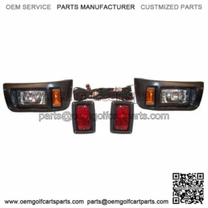 Headlight & Tail Light Kit for Club Car DS Golf Carts