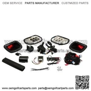 LED Ultimate Plus Headlight Kit for EZGO TXT / T48 Golf Cart  2014-Up