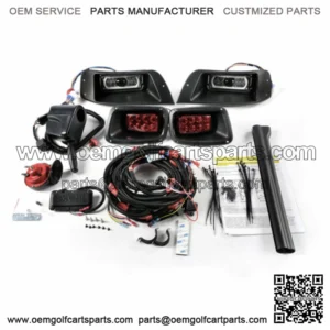 96-13 Golf Cart EZGO TXT LED Light Kit Street Legal Kit w/Turn Signal Switch NEW