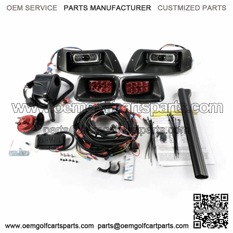 96-13 Golf Cart EZGO TXT LED Light Kit Street Legal Kit w/Turn Signal Switch NEW