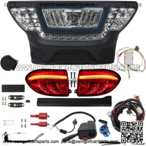 Club Car Tempo Premium High Beam Light Kit - NEW Fits: Gas & Electric