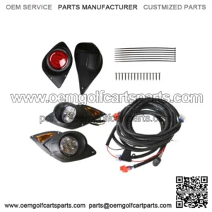 Golf Cart LED Headlights And Tail Light Kit For Yamaha G&E G29 2007-Up 12V