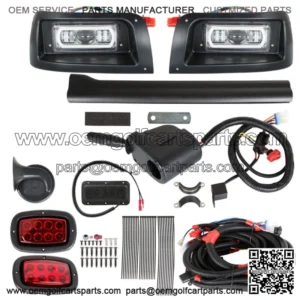 LED Light Kit Turn Signals Brake Light Horn Street Legal for club car DS 93+