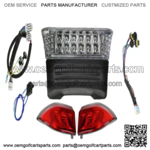 LED Basic Light Kit, Fits Club Car Precedent 2004-2008 (12-48V)