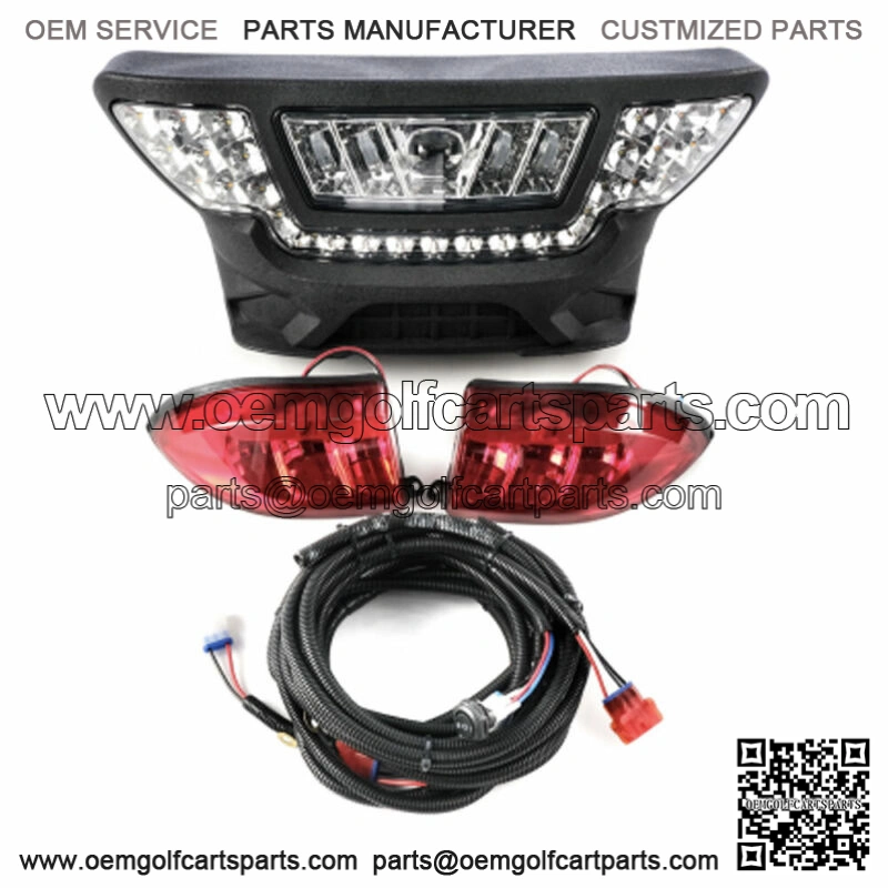 Golf Cart LED Headlight Tail Light Kit turn signal kit for Club Car Precedent