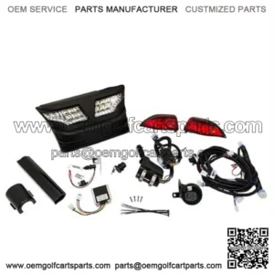 Club Car Precedent Golf Cart 2004+ LED Auto Style Ultimate Light Kit | 02