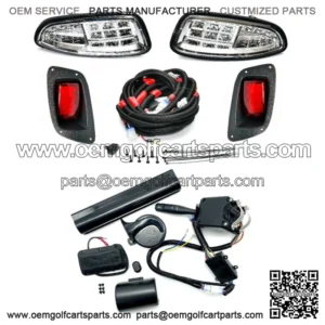 EZGO RXV (2016-Up) LED Headlight/Taillight Kit with Turn Signal and Hazards