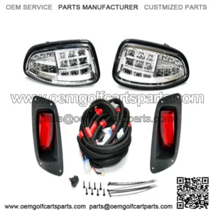 EZGO RXV (2016-Up) Golf Cart Premium LED Light Kit Headlights / Taillights
