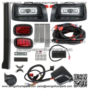 1993 up LED Light Kit Turn Signals Brake Light Horn Street Legal for club car DS