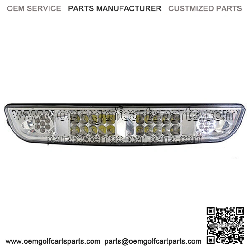 Golf Cart LED Headlight Bar, EZGO Medalist/TXT 94-13 w/Aftermarket Plugs