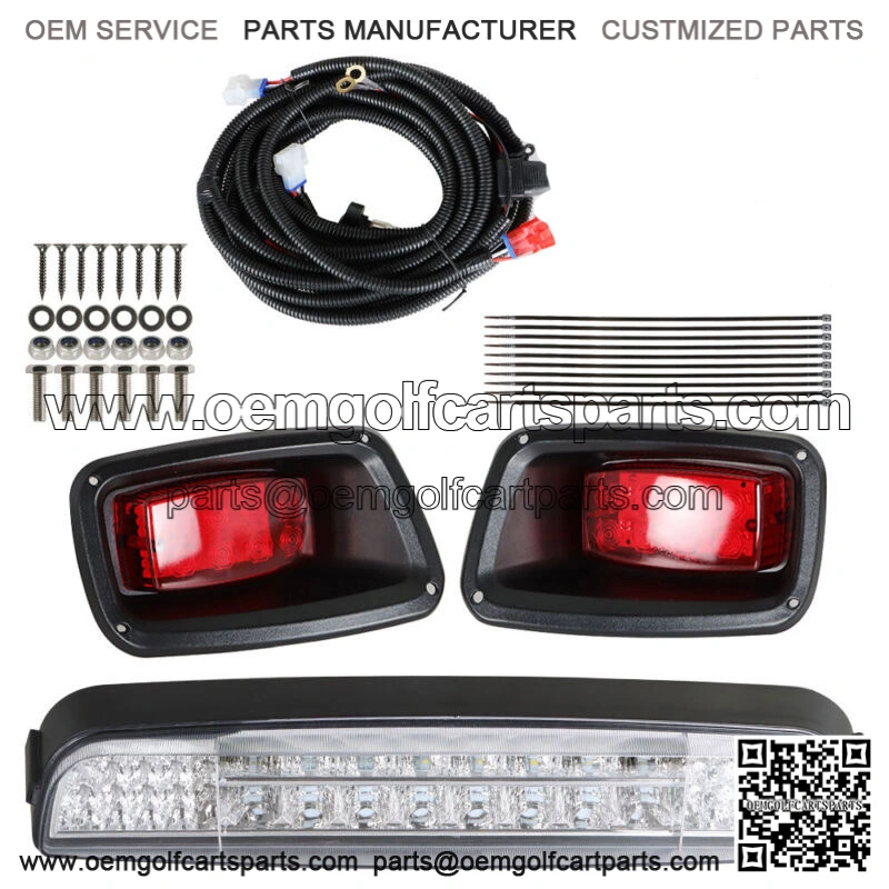 Golf Cart LED Light Bar Kit with LED Taillights For EZGO TXT 1996-2013