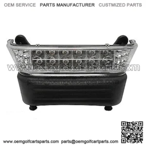 Golf Cart Headlight Bar and Bumper Only, LED Bulbs, Club Car Precedent