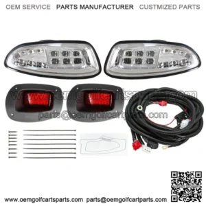 For Golf Cart EZGO RXV MODELS 2008-2015 Headlight & Tail Light W/wiring harness