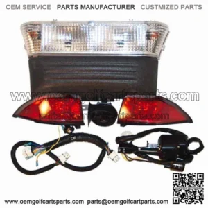 Club Car Precedent (04-08) Golf Cart Deluxe LED Light Kit Headlight/Taillight