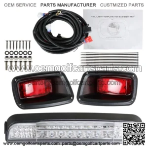 FOR EZGO TXT 1996-2013 Golf Cart LED Light Bar Kit With 2 LED Taillights new