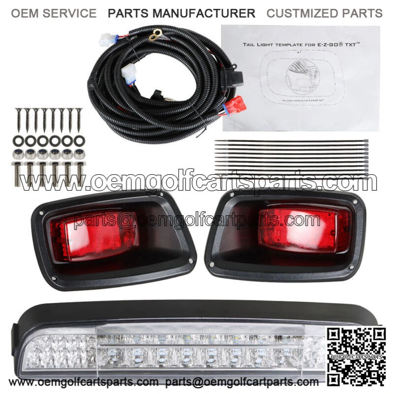 FOR EZGO TXT 1996-2013 Golf Cart LED Light Bar Kit With 2 LED Taillights new