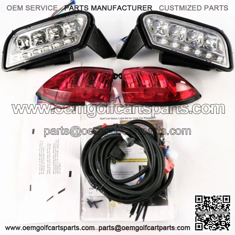 All LED Light Kit Fits Golf Cart Club Car Tempo 2018-Up Gas & Electric Newer