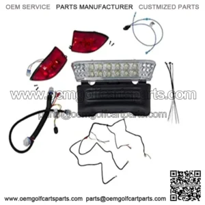 Club Car Precedent (2008.5+ Electric) Golf Cart LED Headlight/Taillight Kit