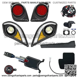 Light Kit w/ RGBW LED Running Light, Yamaha Drive2 20+,