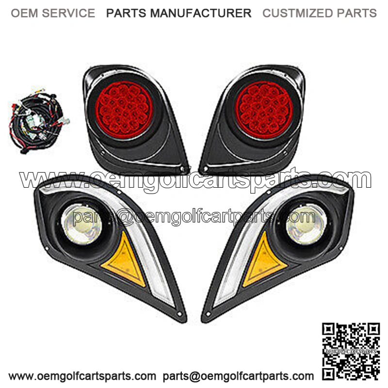 LED Light Kit with RGBW LED Running Lights, Yamaha Drive2 2017-Up