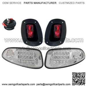 Golf Cart Super Saver Clear Factory Style Light Kit, LED, for EZGO RXV