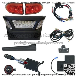LED Light Bar Kit, Club Car Precedent, Elec 08.5+, 12-48V, Standard, OE Fit