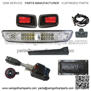 Street Package LED Light Bar & Taillight Kit for EZGO TXT Golf Cart 1996-2013