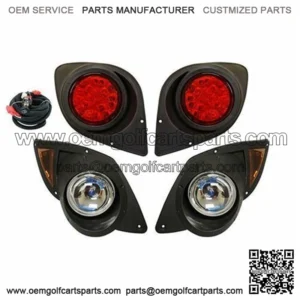 Golf Cart Factory Style Light Kit, Halogen, Yamaha Drive