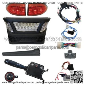 LED Light Bar Kit, Club Car Precedent, Gas 04+, Elec 04-08.5, 12-48V, Deluxe