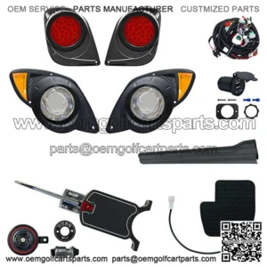 Light Kit, Fits Yamaha Drive2 12-48V 20+, LED (Basic, OE Pedal Mount) RHOX
